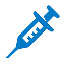 Icoon van een injectiespuit