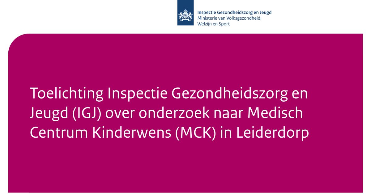 Vruchtbaarheidskliniek MCK in Leiderdorp handelde niet volgens de gangbare praktijk